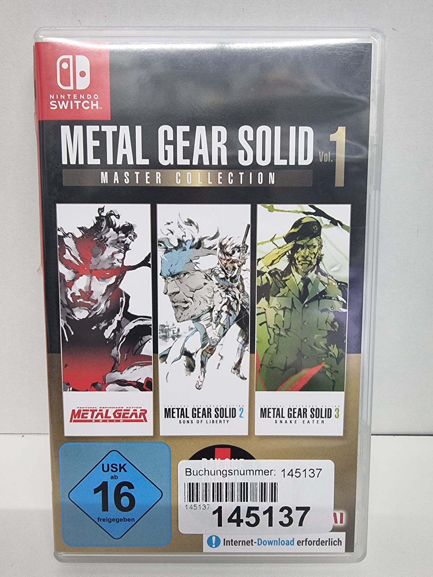 MGS Master Collection Vol.1 Spiel für Nintendo Switch Hauptbild