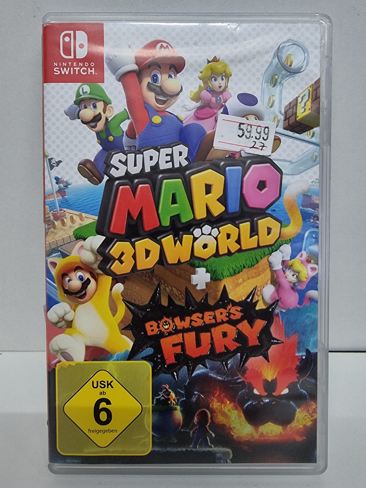 Nintendo Switch Super Mario 3D World + Bowser's Fury Hauptbild