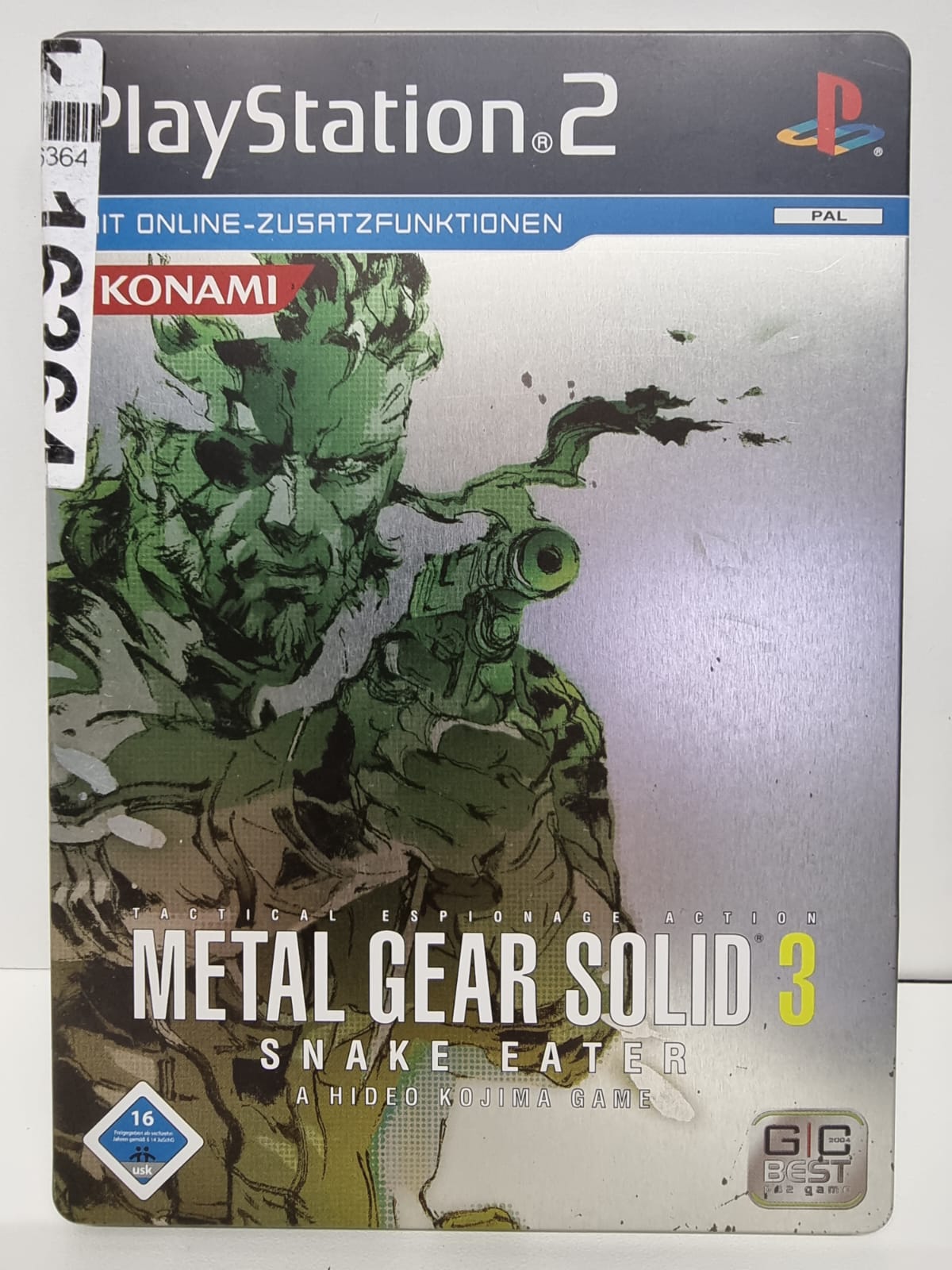 Metal Gear Solid 3 Snake Eater Steelbook () USK PS2