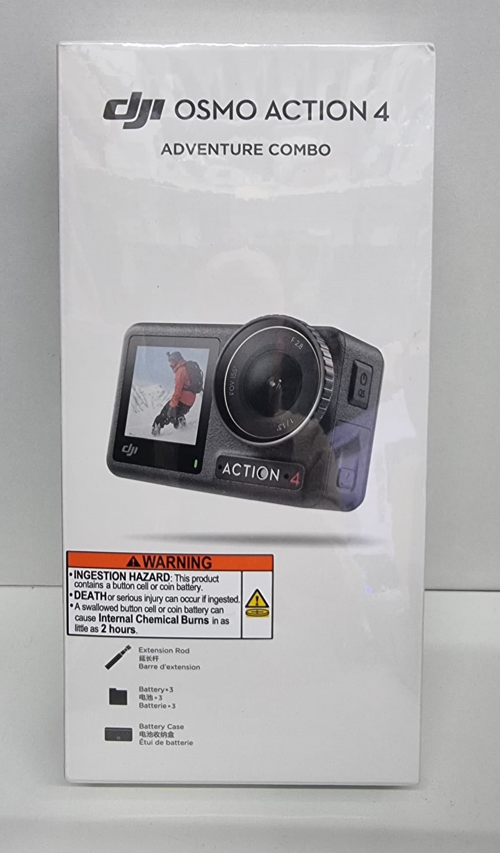 N15-B59-DJI Osmo Action 4 Adventure Combo wasserdicht 4K/120fps