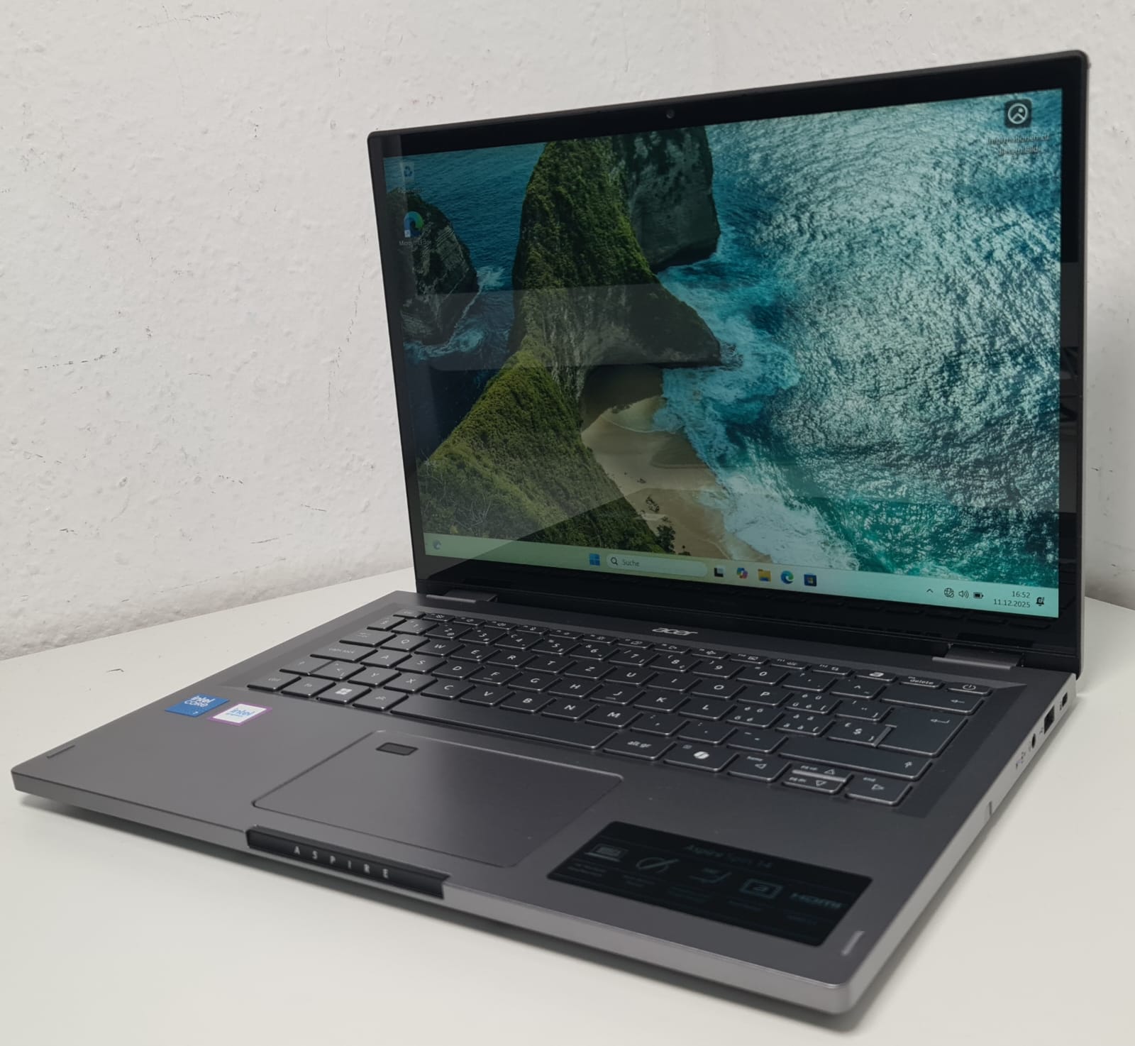 Acer Aspire Spin 14 Notebook ASP14-51MTN-71Q9 Grau 1TB 16GB Zweitbild