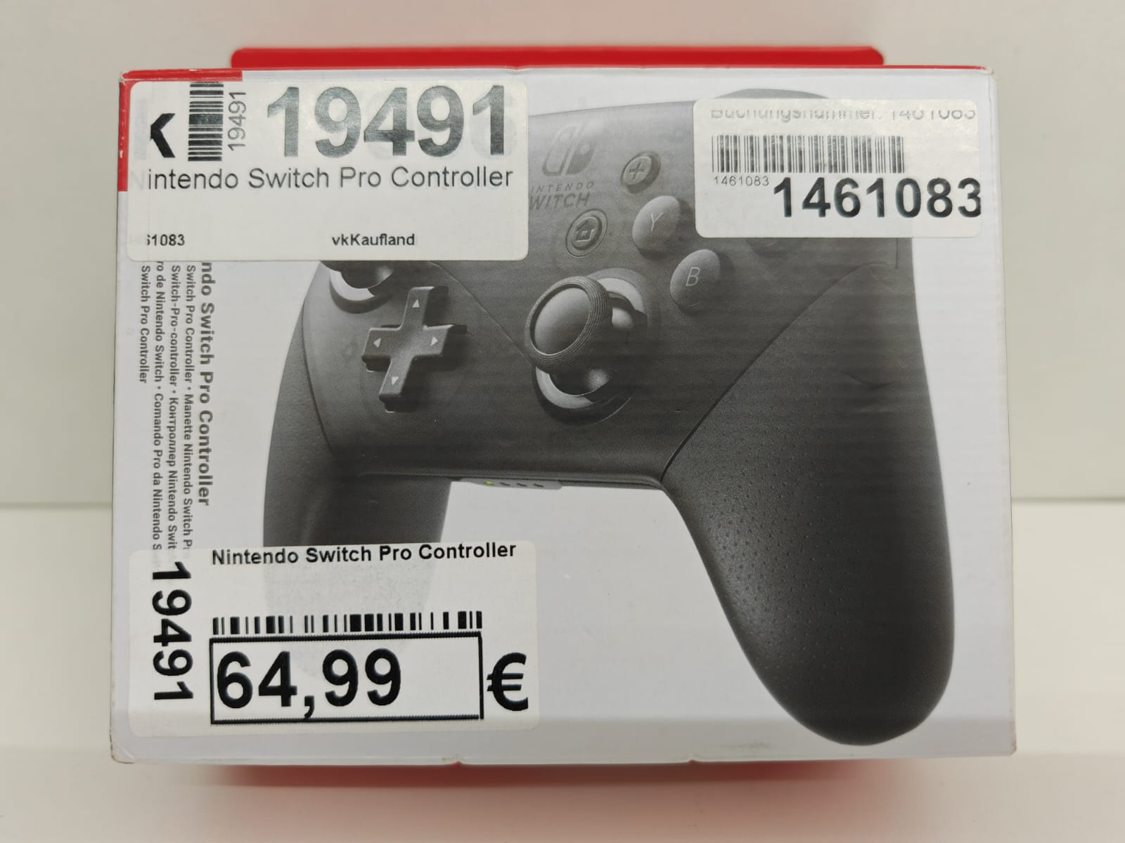 Nintendo Switch Pro Controller Hauptbild
